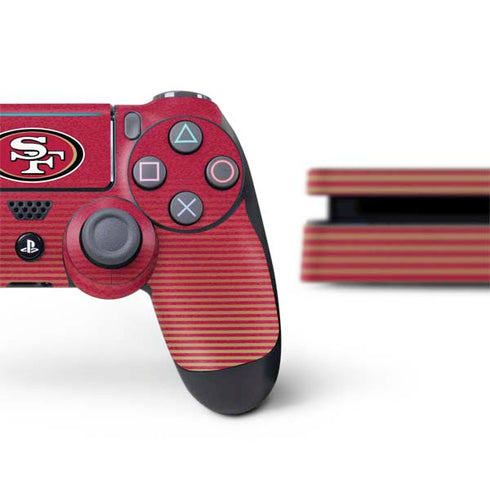 NFL San Francisco 49ers Breakaway PS4 Slim Bundle Skin